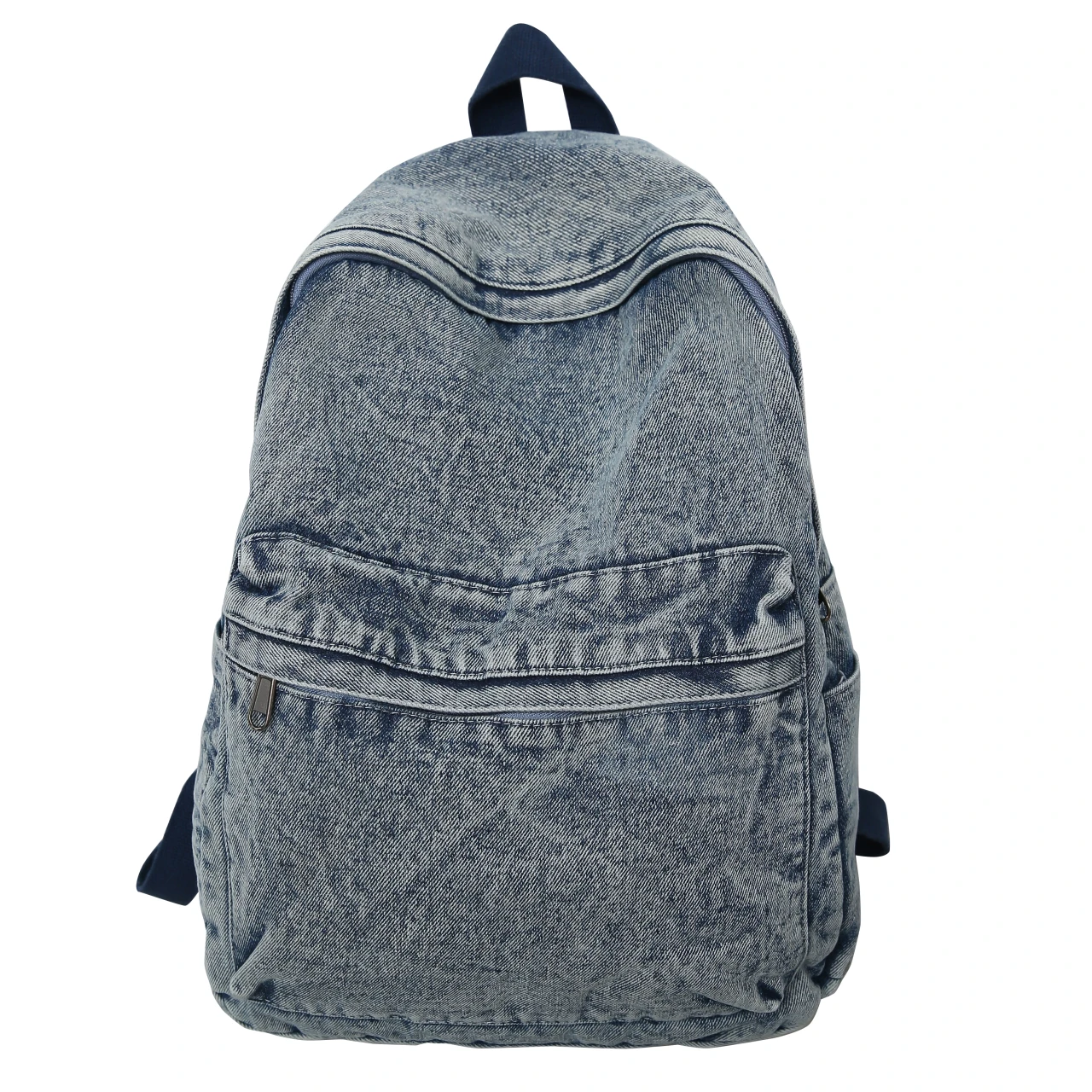 Washed Denim Backpacks Women 100% Cotton Leisure Or Travel Bags Solid Canvas School Bags For Boy Cloth Book Bags For Girls