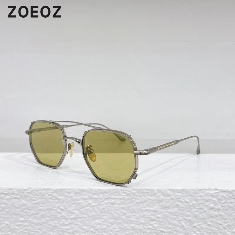 

JMM Marbot Vintage Textured Metal Square Frame Sunglasses Men Personality Travel Sun-Proof Sun Glasses Women Eyewear UV380