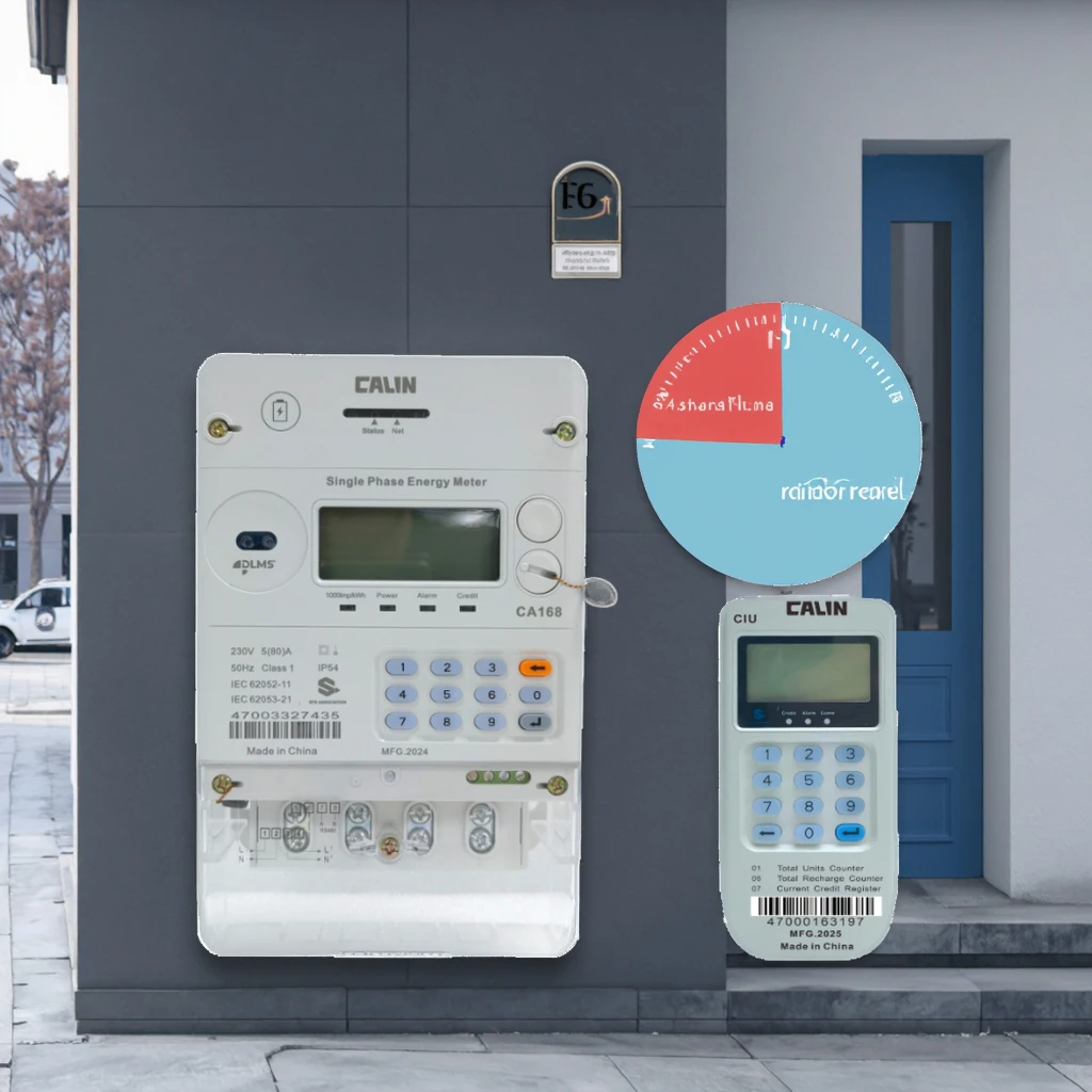 Best Selling Single Phase STS Prepayment Electricity Meter with WiFi and RS485 Free Phase Prepaid Energy