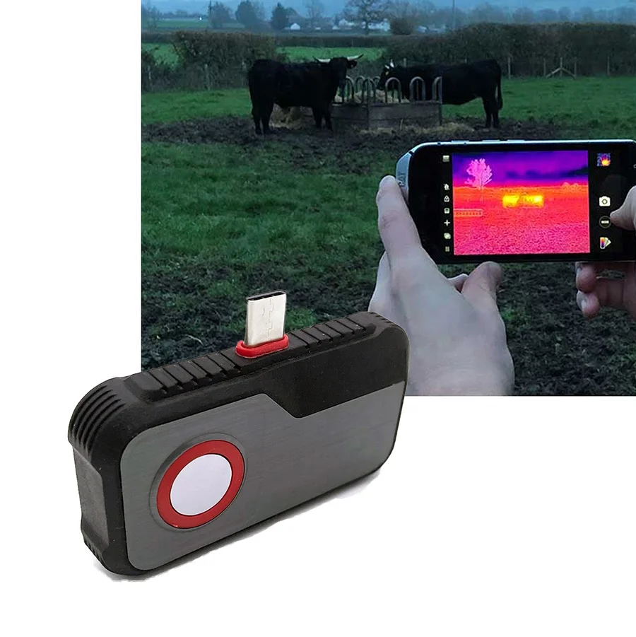 Night Vision Track Animals Find Cat Thermal Imaging Attachment Hunting With Usb Type C