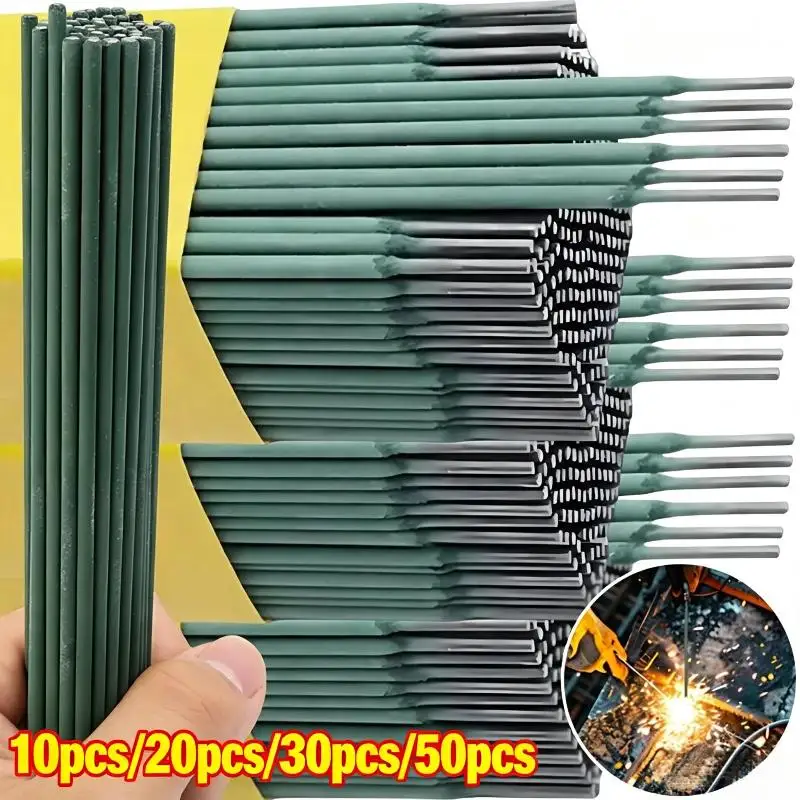 Extra Thin Welding Electrodes 10/20/30/50 PCS Stable Arc Low Spatter for Small Metal Craft Making Works