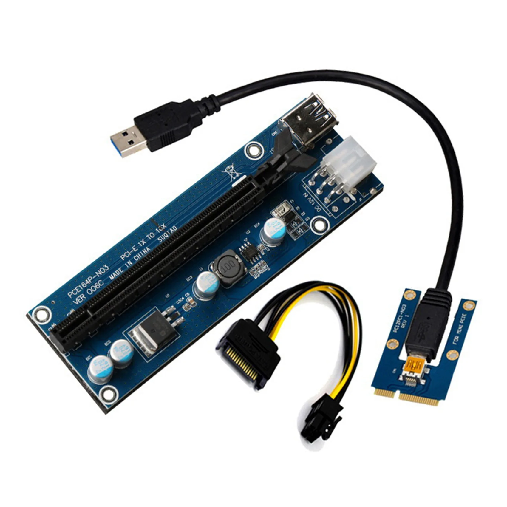 

OFSS-Mini PCIE To PCIE X16 Graphics Card Expansion Card Riser Card PCI Express Extension Card Adapter Extension Cable