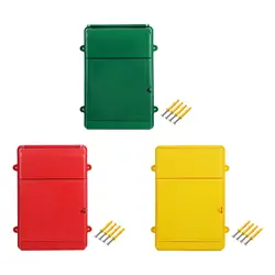 Wall Hanging Mailbox Post Box Drop Box Organizer Multifunctional Donation Box 34.5x26x7cm for Hotel Business Lightweight