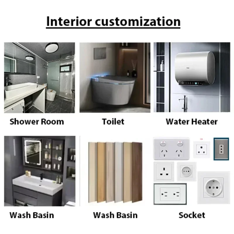 Quick Assembly Expandable Foldable Flat Pack Shipping Prefabricated Container House 3 Bedroom Prefab Tiny House with Energy Kit