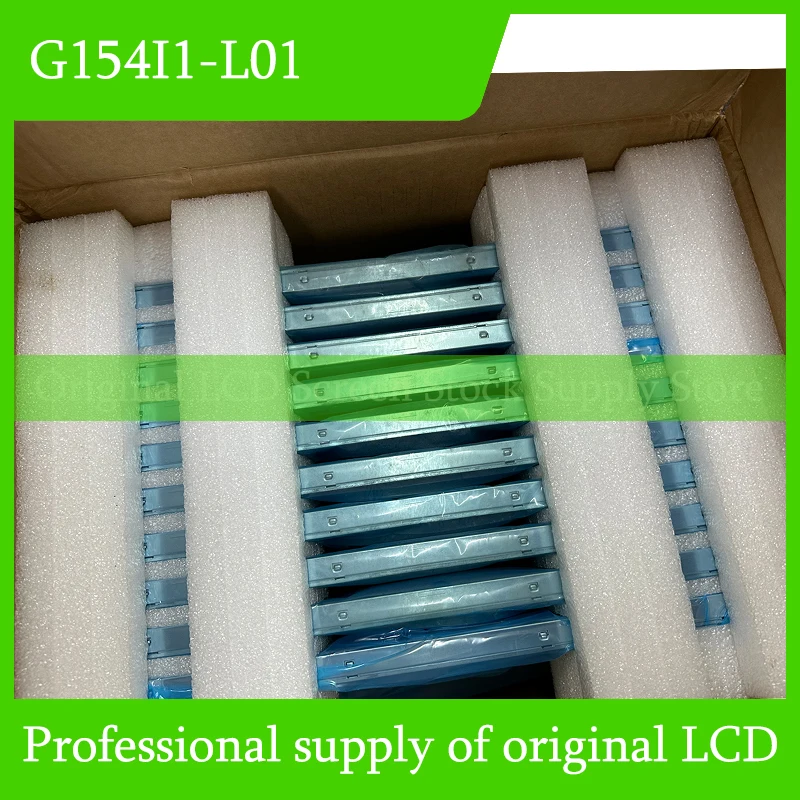 G154I1-L01แผงหน้าจอแสดงผล LCD TFT ขนาด15.4นิ้วของแท้สำหรับ CMO 1280*800 100% ทดสอบใหม่เอี่ยมและส่งเร็วแล้ว