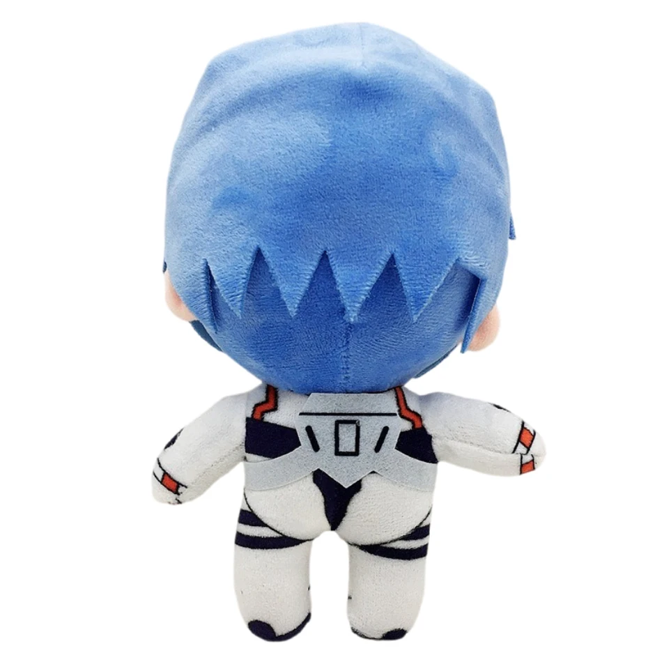 23cm Evangelion Ayanami Rei peluche bambola Cartoon Anime figura Kawaii bambola EVA Soft farcito Room Decor Kid regali di compleanno