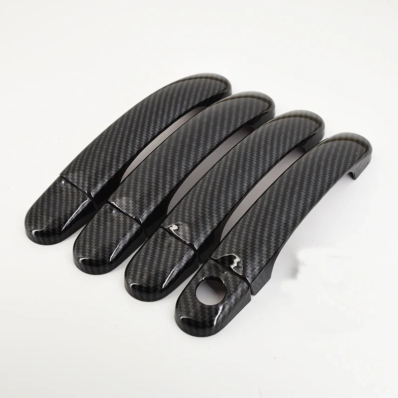 

For Volkswagen vw TOURAN First generation 2003-2015 car door handle cover,carbon fiber pattern cover trim 2008 2009 2010 2011