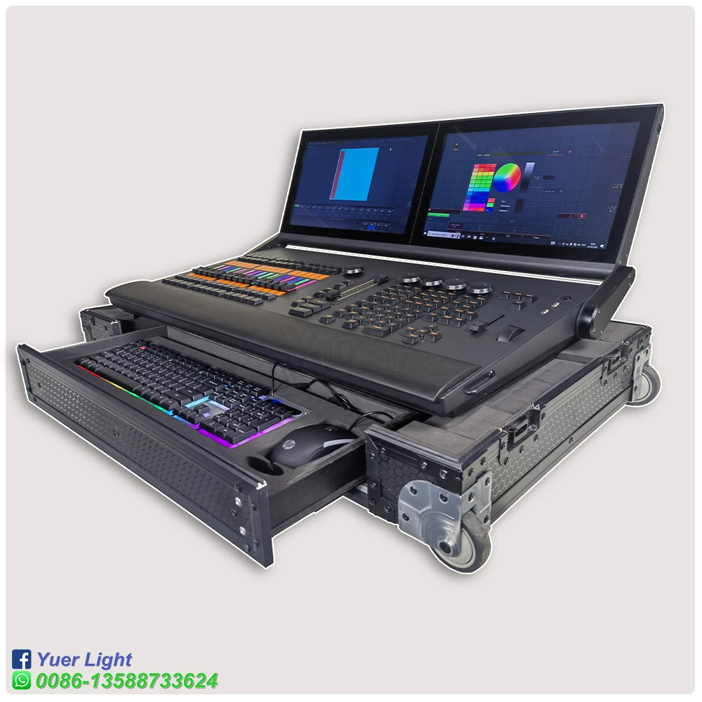 Imagem -03 - Rgb Electric Fader Comando Asa Dmx Console Pro Controlador Stage dj Light Control Feixe Moving Head Lights