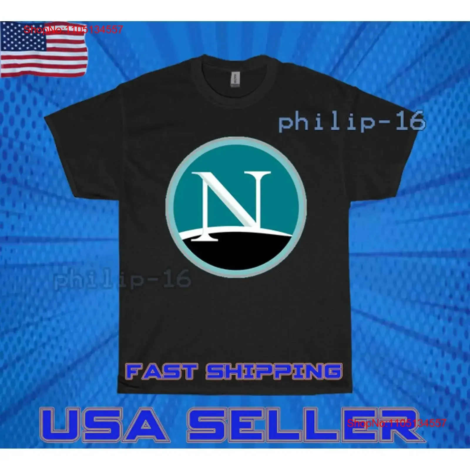 

NEW SHIRT PREMIUM NETSCAPE LOGO UNISEX T FUNNY SIZE S 5XL vintage Washed Top For Everyday Wear Casual graphic Unisex Stylish