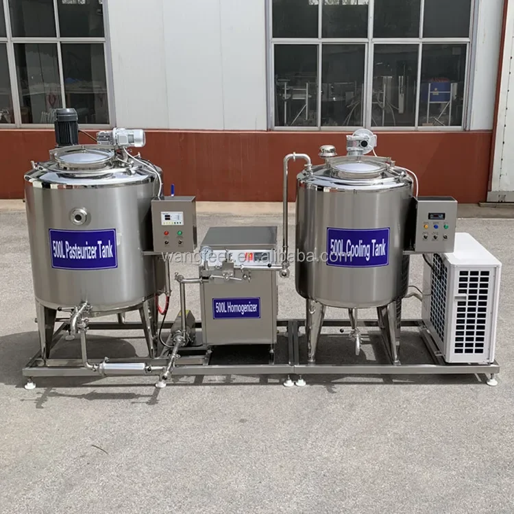 300L 500L آلات الألبان خط البسترة خزان التبريد آلة الزبادي الصناعية التجارية #2