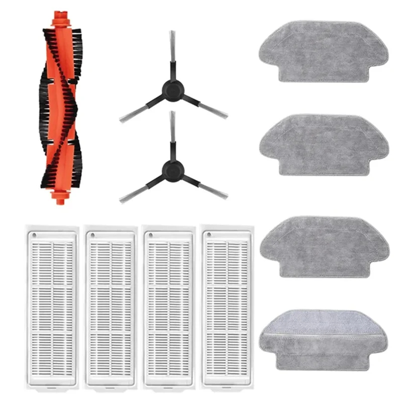 ABVI-для Xiaomi Mi Robot Vacuum Mop Pro P STYTJ02YM Робот-пылесос Основная боковая щетка Hepa-фильтр Швабра Тканевые аксессуары