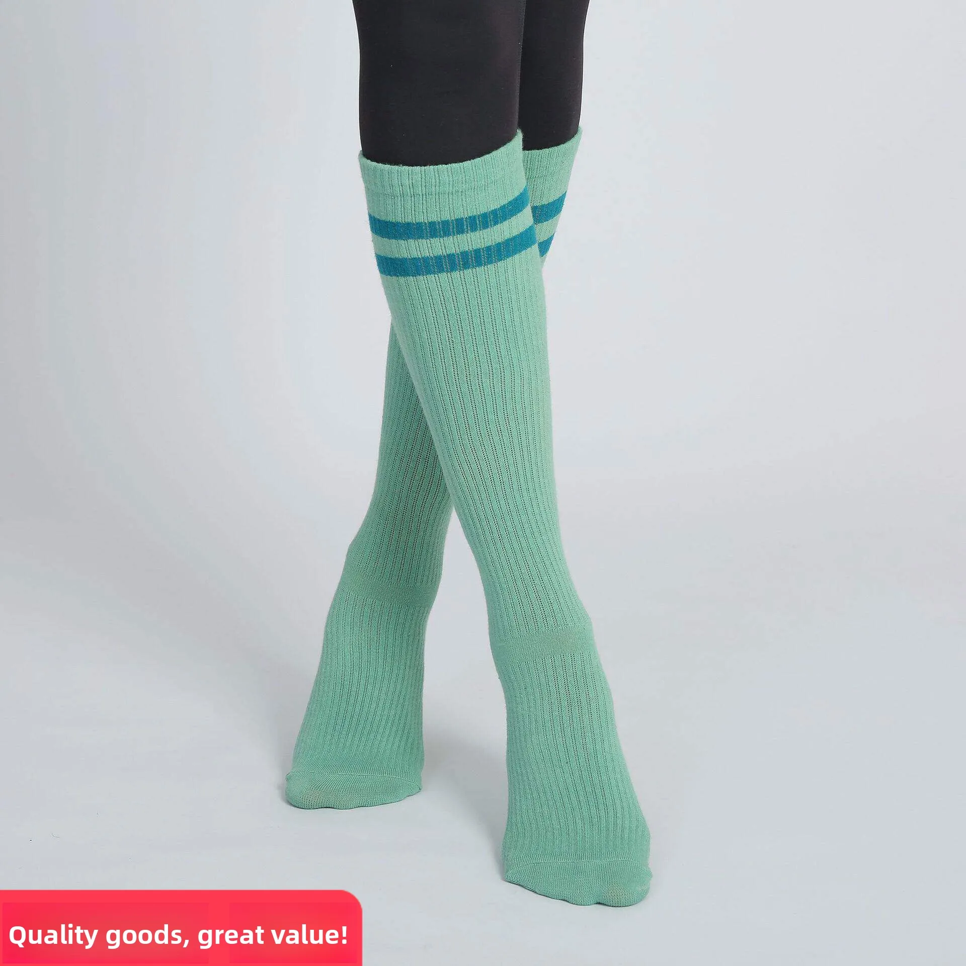 

Fall New Long Tube Yoga Pressure Socks Anti-Slip Knee-High Pilates Socks Tight Warm Beautiful Legs Floor Socks for Women