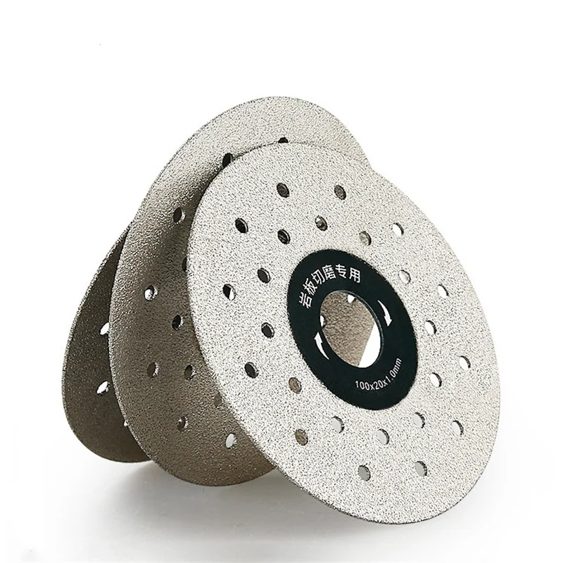 100mm Diamond Dry Cutting Disc Slabs Porcelain Ceramic Tile Marble Thin Cutting Blade Discs for Marble Machine, Angle Grinder