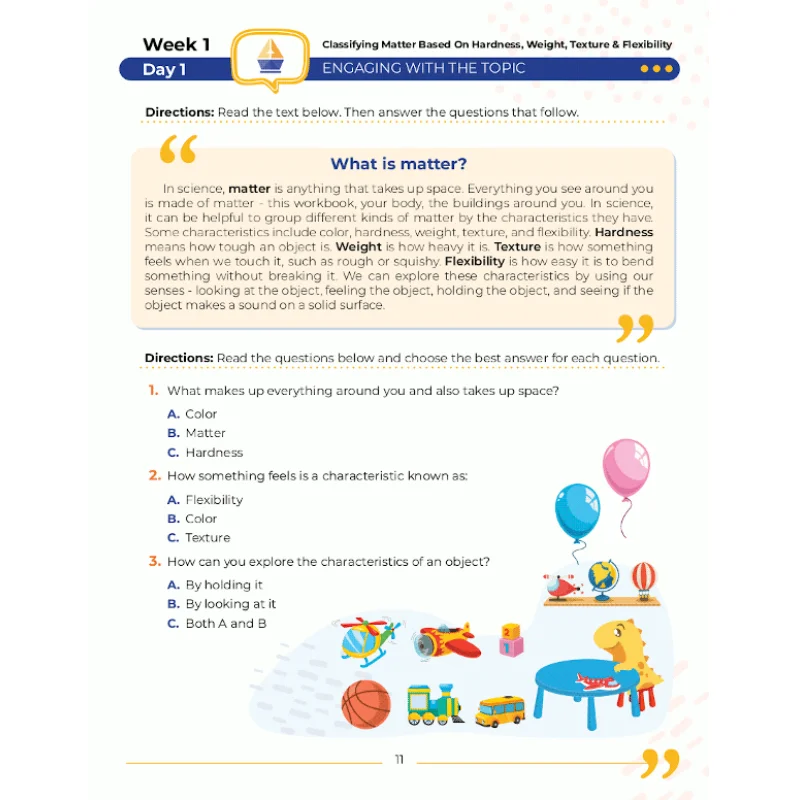 2nd Grade Science Daily Practice Workbook 20 Weeks Of Fun Activities Physical Life Earth And Space Science Engineering Video Exp