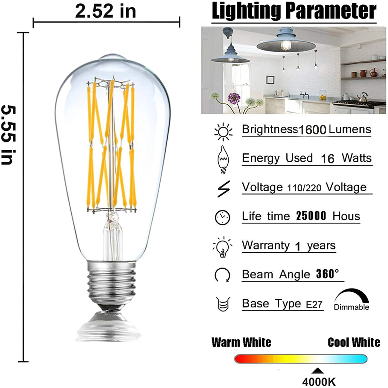 Lampada da parete Vintage rotazione a 350 ° metallo nero E26 E27 applique da parete moderna corridoio interno corridoio soggiorno camera da letto