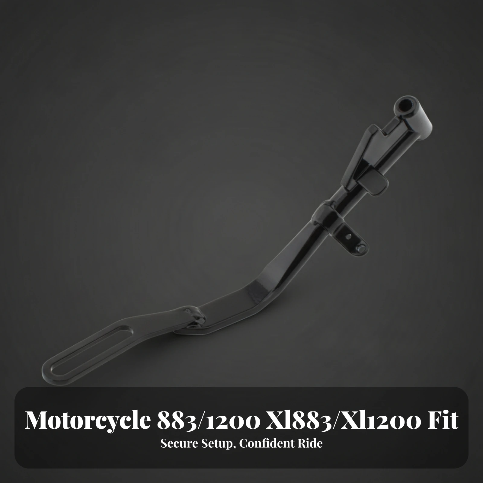 Motorcycle Side Bracket Support Frame Secure Motorcycle Bracket with Welded Tab Hardware Compatible Easy to Install