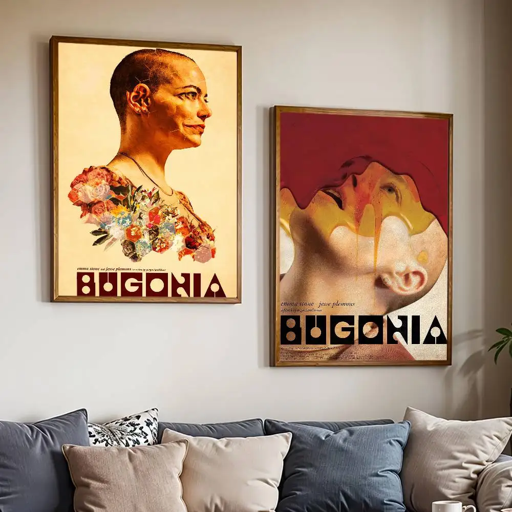 ملصق فيلم Bugonia يطبع ذاتي اللصق للمنزل مناسب لتزيين غرفة المعيشة