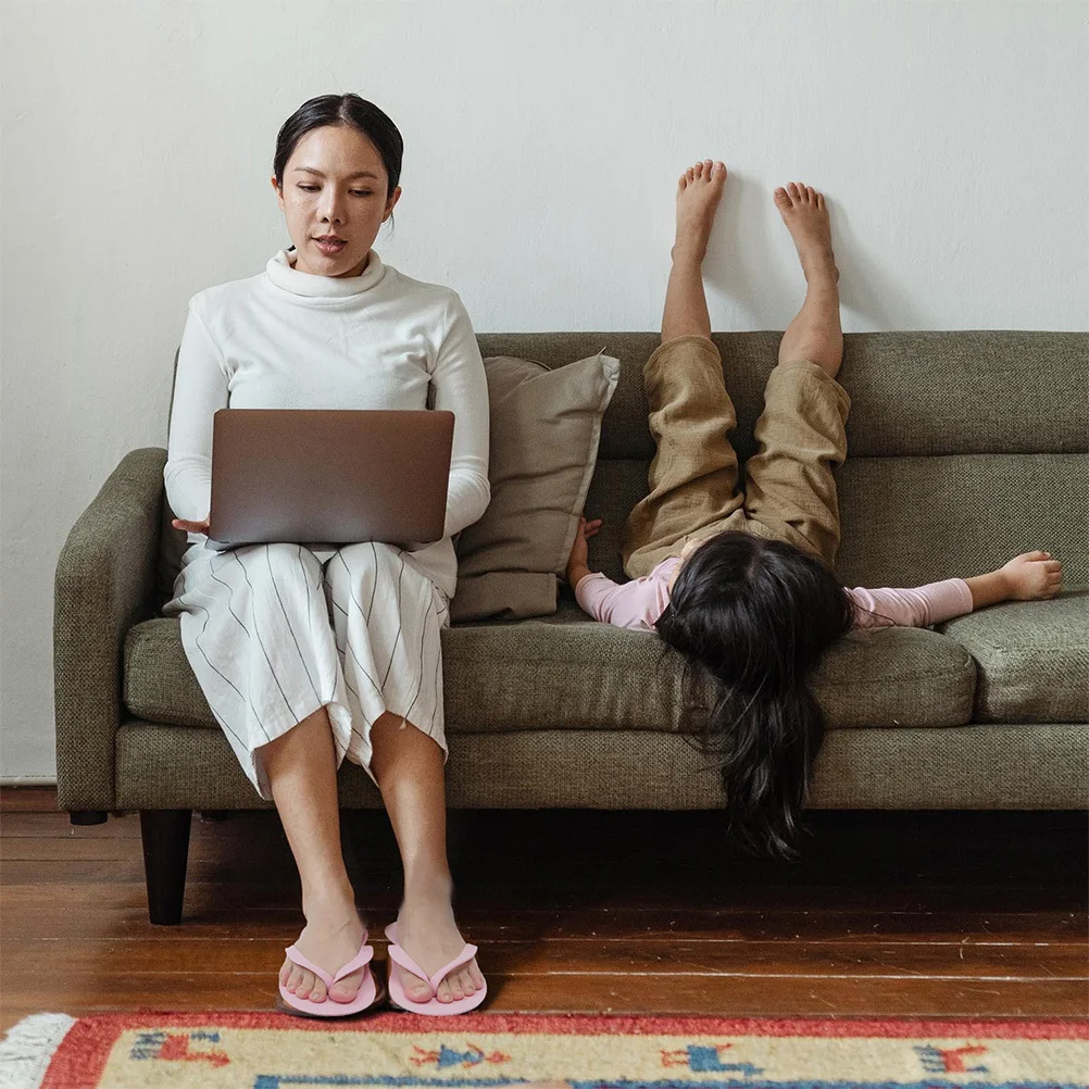 16Pairs المتاح إيفا النعال صنعة بديعة المضادة للانزلاق باديكير صالون استخدام النعال باديكير المتاح #5