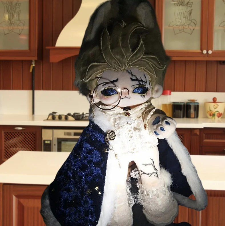 

Мягкая хлопковая кукла 32 см в стиле аниме Identity V Anchor Warden Alva Lorenz, игрушки COS для детей и взрослых, плюшевые наряды, плюшевые игрушки, подарок для детей