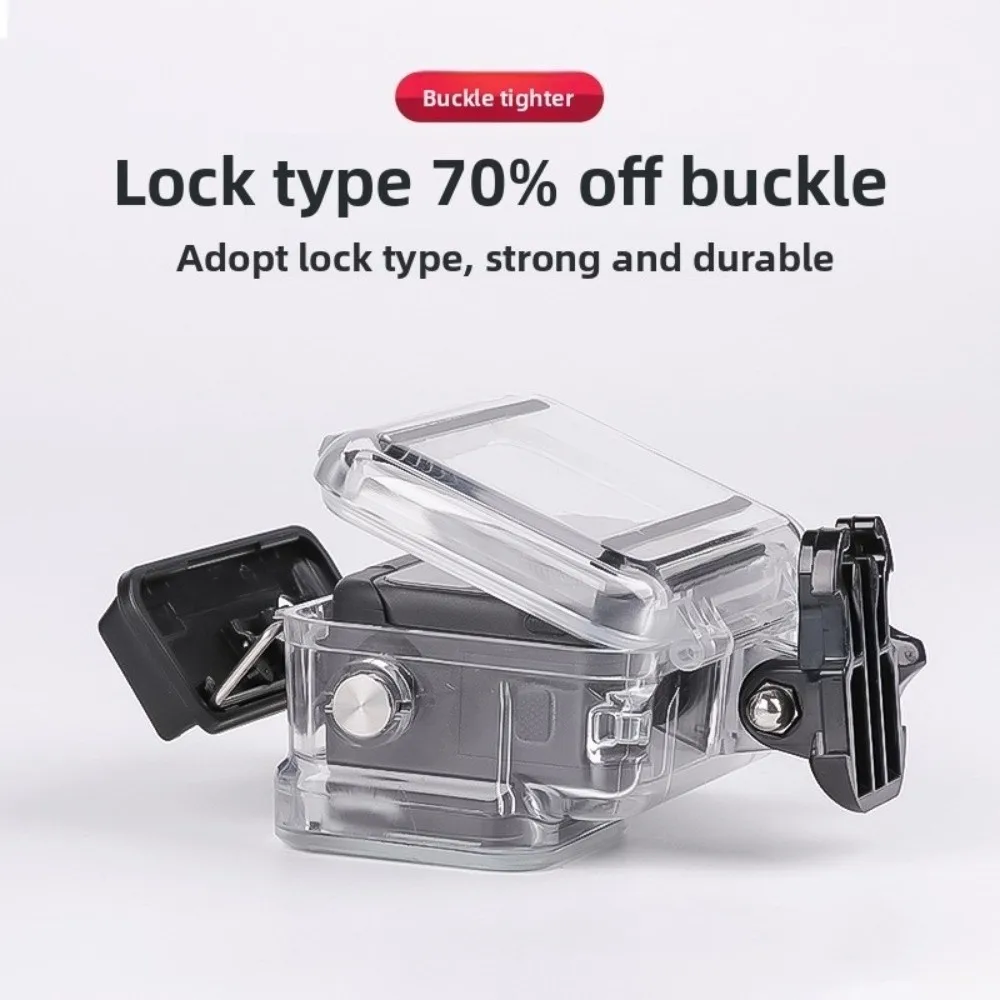 PC Sports Camera Case Clear Waterproof Diving Cover Thin Scratch Resistant Camera Protector for Insta360 Ace Pro/Pro2