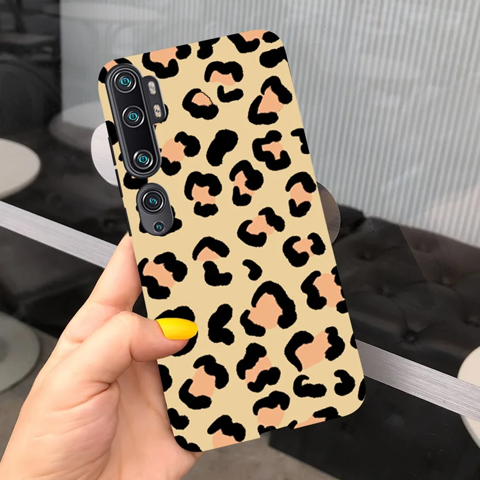 For Xiaomi Mi Note 10 Case Mi Note 10 Pro Funda Cute Cartoon Cow Painted Soft Slim Cover For Xiaomi Mi CC9 Pro MiNote10 Pro Case