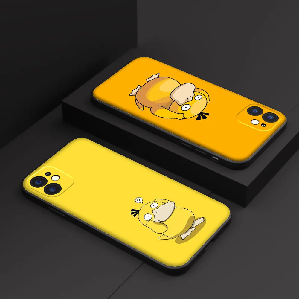 SK132 Psyduck Phone Soft Case for Huawei Nova 5T 4E 3i 3 2 2i Y6 Y6P Y7 Y9 Honor 20 20s 9X 7C Prime Lite 2019