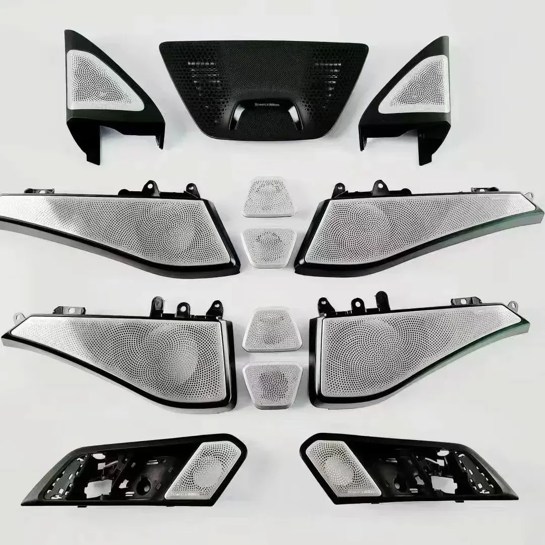 For Door Speaker Glow Tweeter Audio Speaker Cover Trim For BMW X5 X7 G05 G07