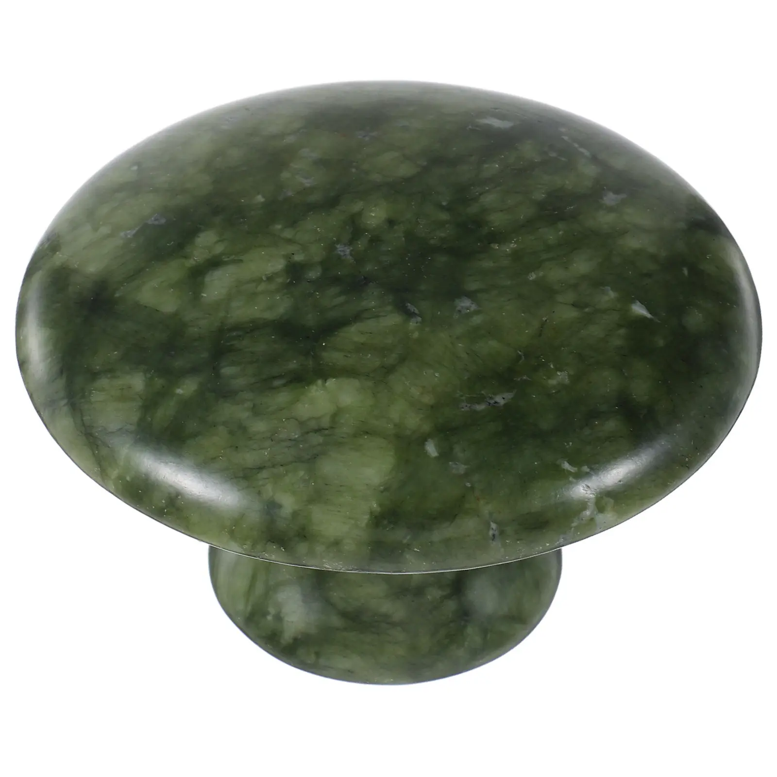 Mushroom Shaped Jade Massage Stone Smooth Texture Gua Sha Facial Eye Massager Spa Stone Beauty Tool for Relaxing Massage