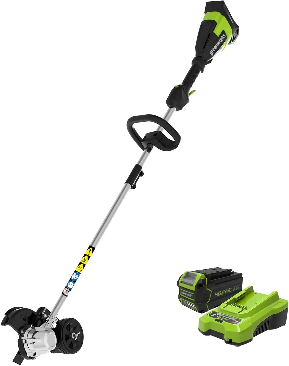 Edger Brushless 40V 8 ", batteria 4.0Ah e caricabatterie inclusi