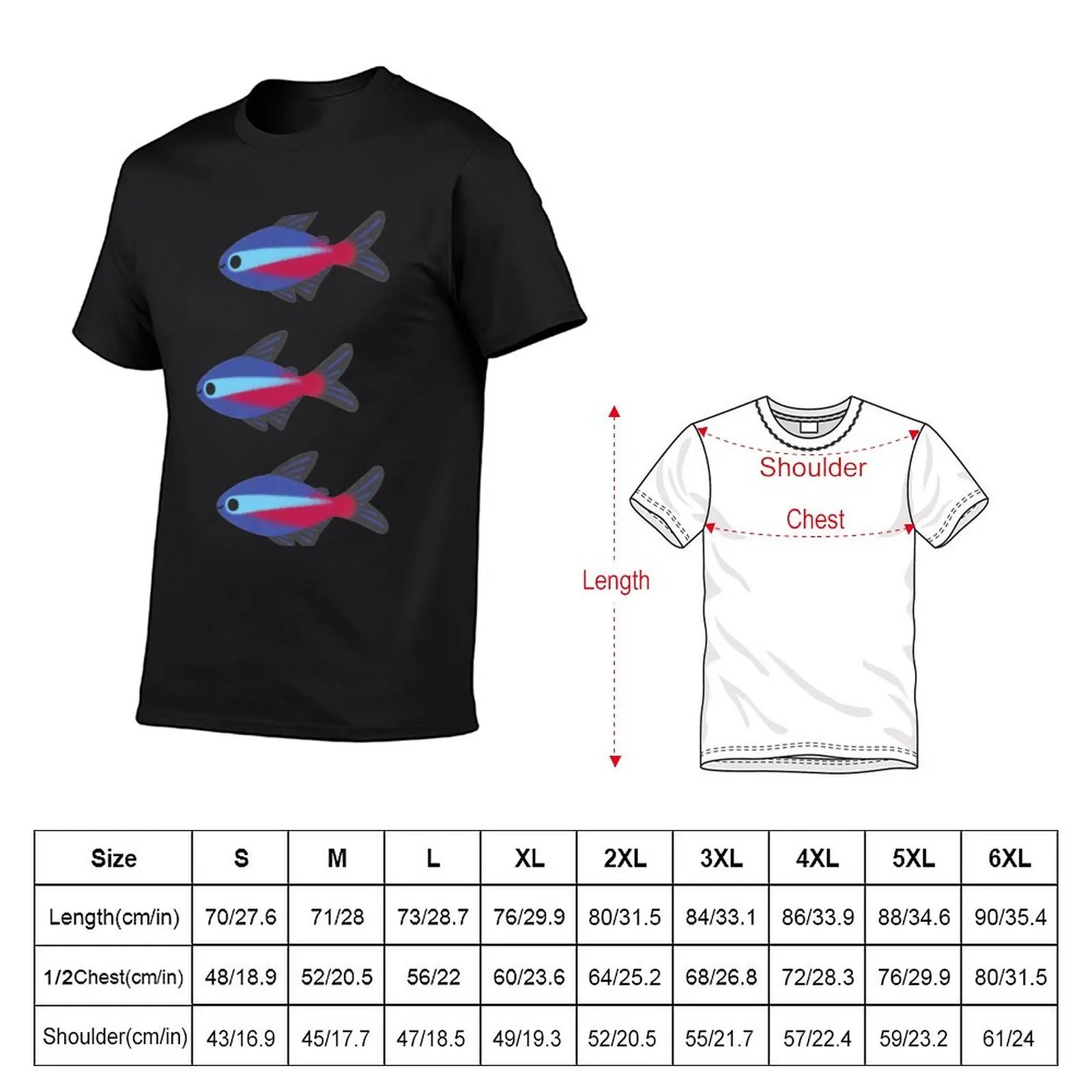 New Cardinal tetra T-Shirt plus size tops boys t shirts sweat shirts t shirt man designer t shirt men