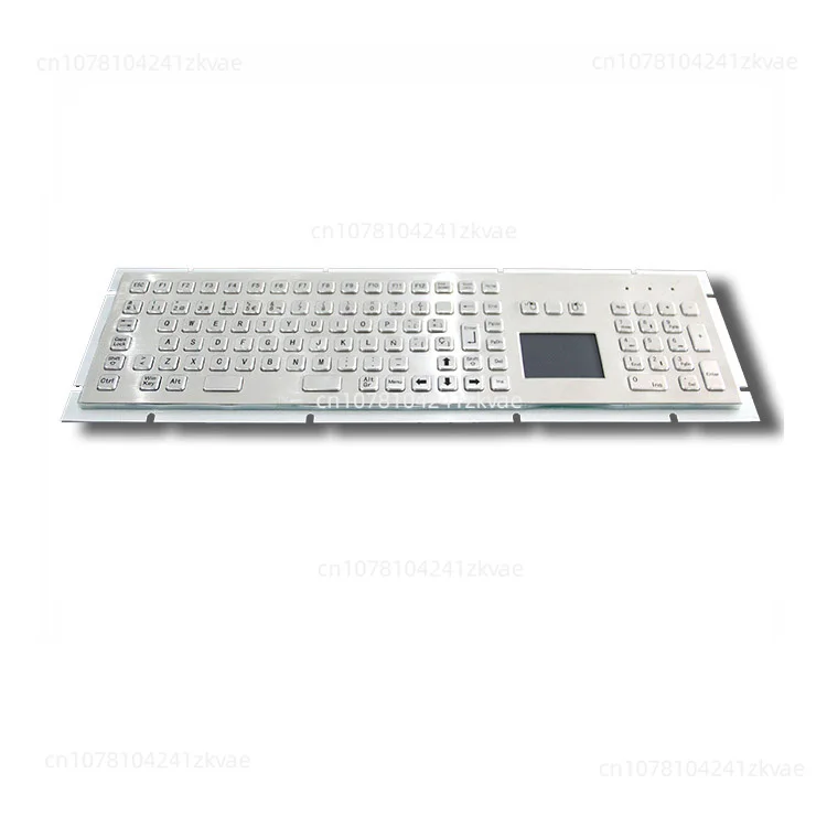 Waterproof Dustproof ATM Mechanical Keyboard Industrial Kiosk Numeric Keypad IP65 PCI with Touchpad