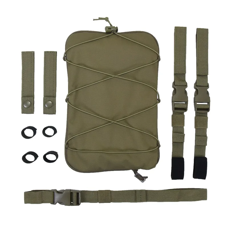 Bolsa de pierna expandible MOLLE táctica para exteriores - imagen 4