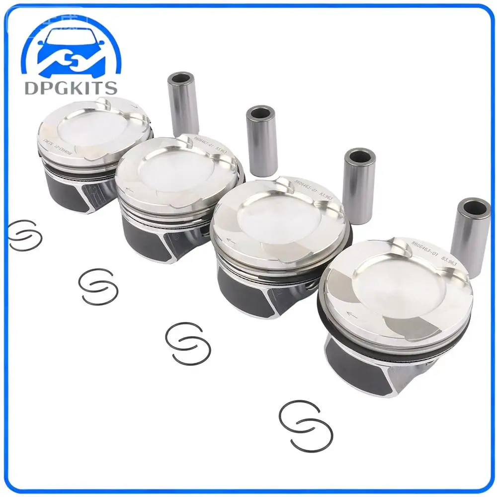 DPGKITS 4pcs Pistons & Rings 11258606459 N20B20A 87-434600-00 For BMW 328i 428i 528i X3 F30 F10 2.0T Φ84mm / CR Engine Parts