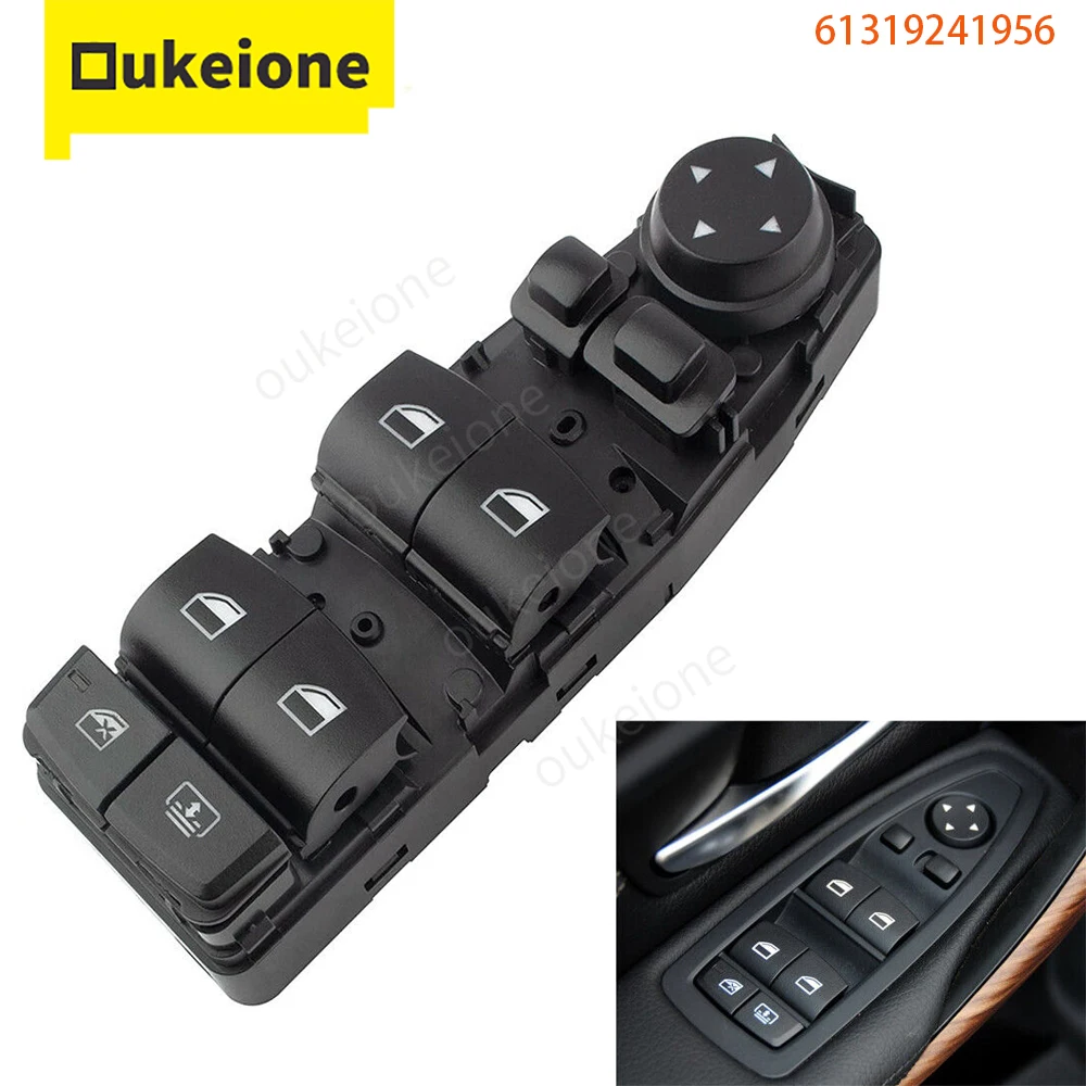 

Power Master Window Control Switch Lifter Button for BMW F02 F04 F06 F07 F10 F11 F18 520 523 525 528 530 535 640 61319241956