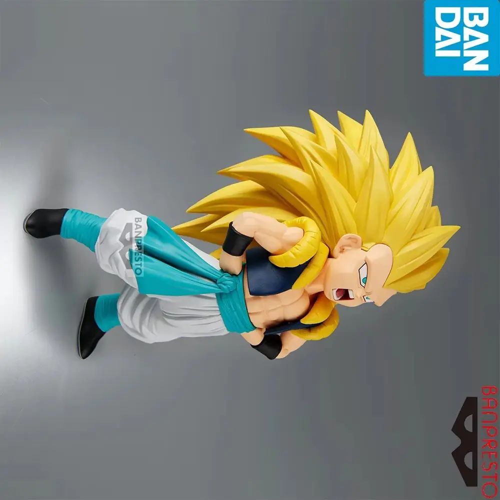 

100% Original Bandai Spirits Banpresto Dragon Ball Z Gotenks SSJ3 Collection Series Model Cartoon Character Birthday Gift Model