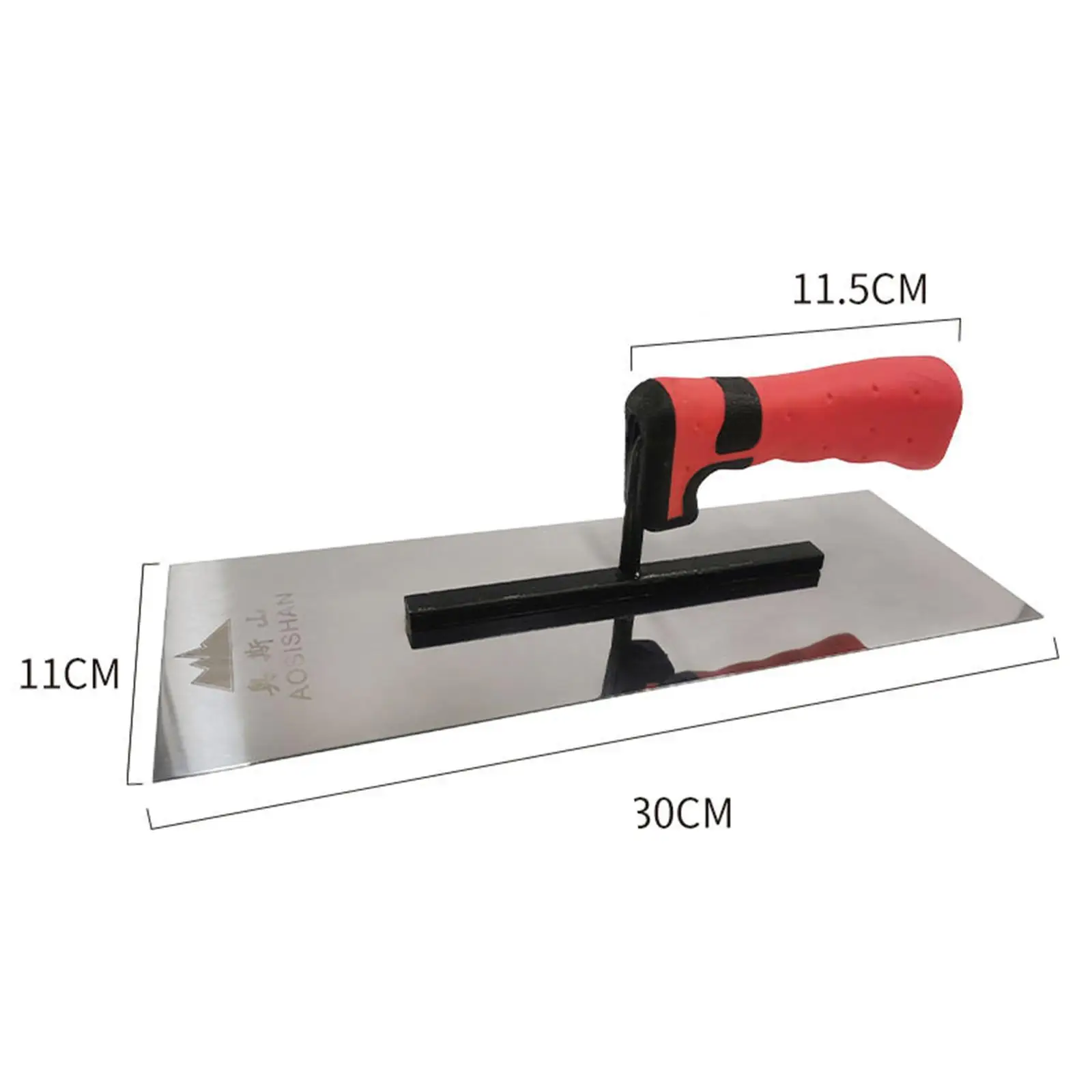 Plaster Finishing Trowel Drywall Trowel Square Corners Ergonomic Non Stick Base Pad,Hand Tool Plastering Tool for Plastering