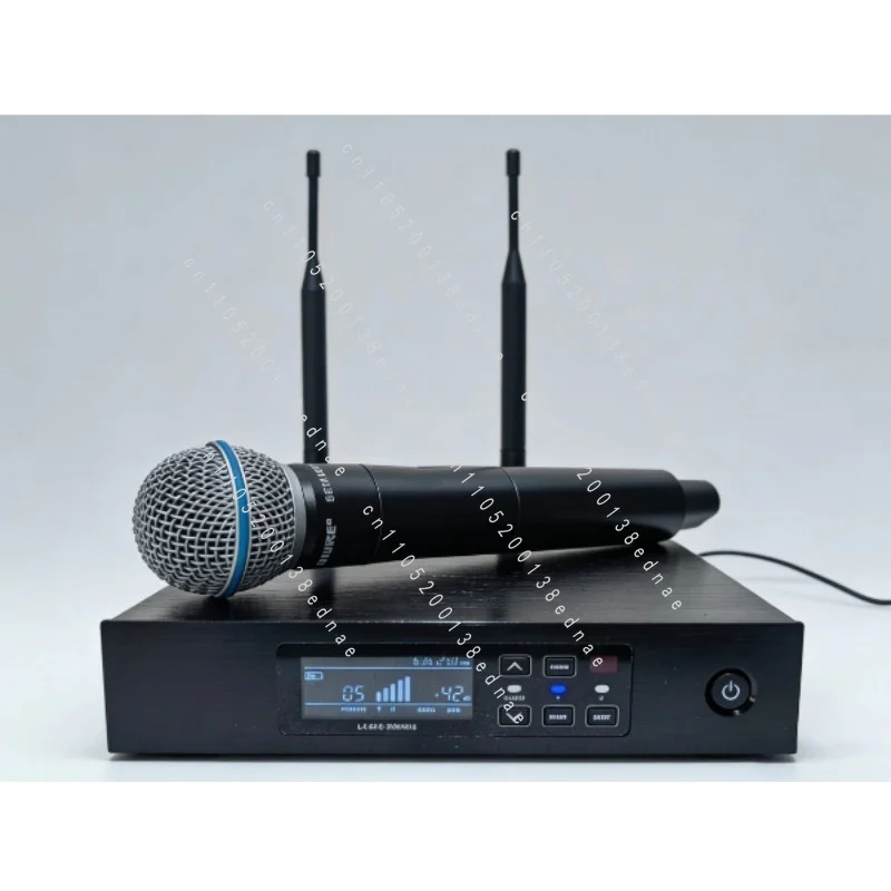 QLXD4 One to One Wireless Microphone Stage Special Performance Microphone Household Display Power