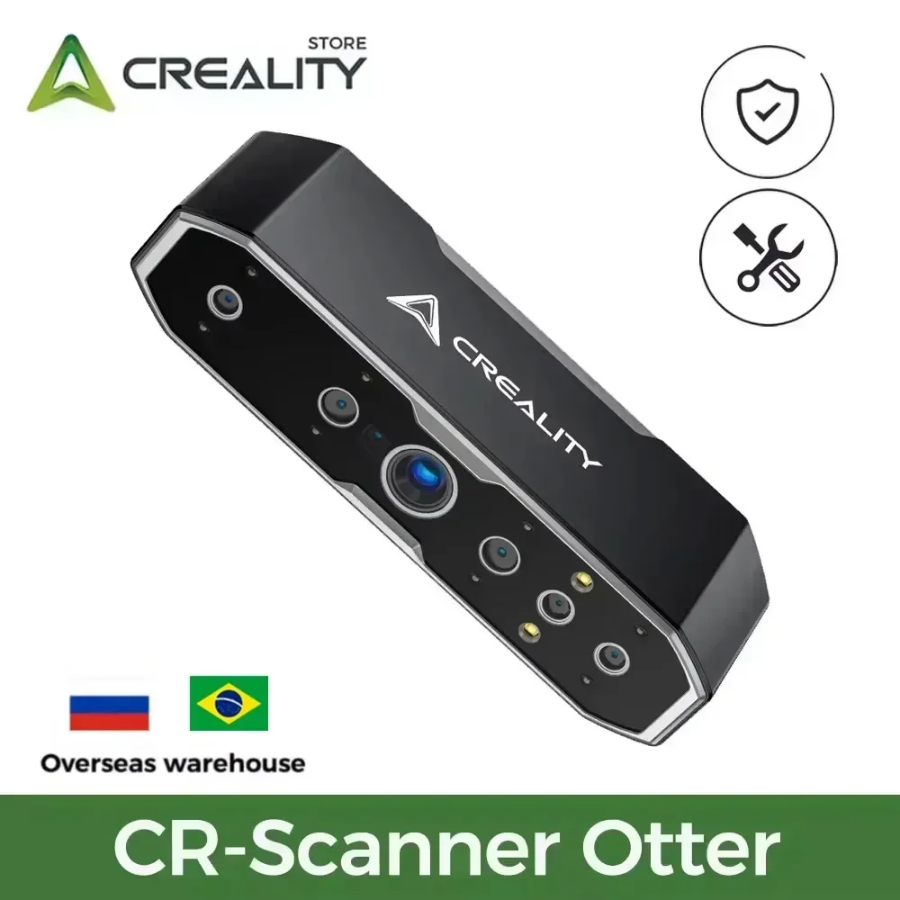 

Оригинальный ручной сканер Creality 3D CR-Scan Otter с 3D-печатью, точность 0,02 мм, отслеживание с защитой от сотрясений, скорость сканирования до 20 кадров в секунду
