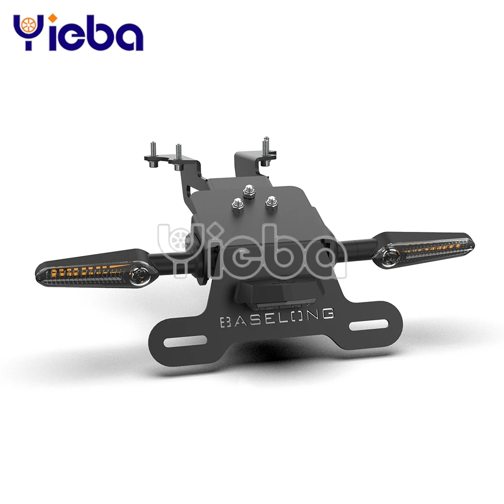 لياماها MT09 الراسم 900 9 GT 7GT 700 GT FJ-09 2015-2025 لوحة ترخيص حامل دراجة نارية الذيل مرتب الحاجز مزيل مصباح ليد