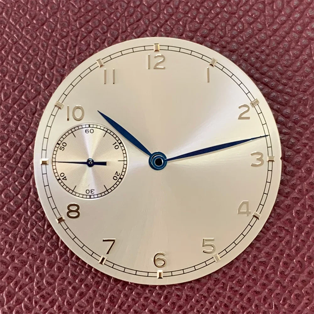 Großhandel 37mm Zifferblatt + Zeiger für ET6497 3600 Uhrwerk Ersatz-Zifferblatt Schwarz/Weiß/Grün/Blau Ersatzteile – Detail 4