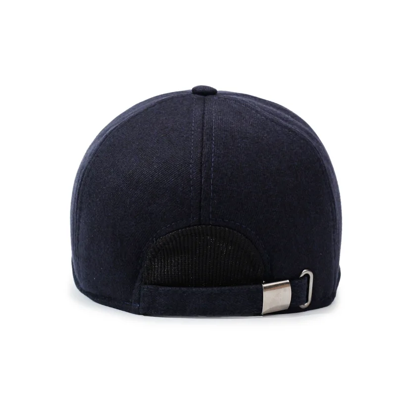 Autumn and Winter Warm Baseball Cap with Ear Protection for Middle-Aged and Elderly, Outdoor Sports and Cycling Hat