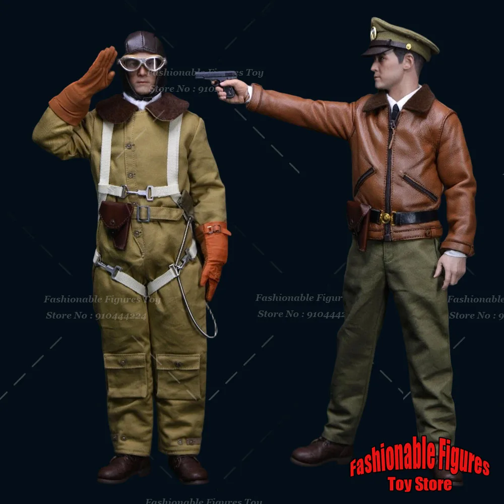 

QMT-004 1/6 Men Soldier Battle Suit The 5Th Air Force Pursuit Group In Shanghai Clothes Set Fit 12Inch Action Figure Dolls ﻿