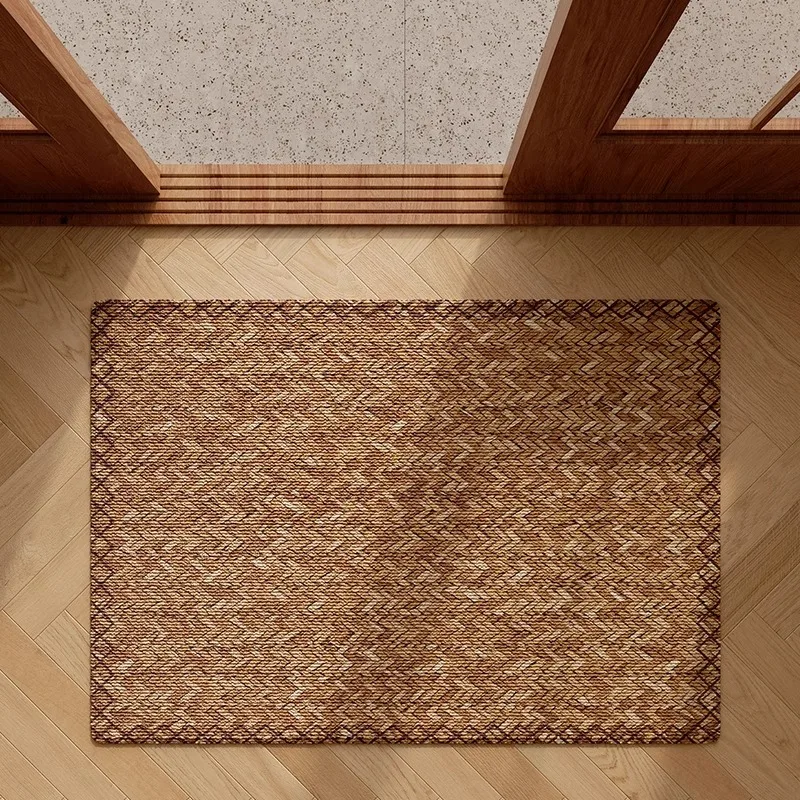 Non-slip Entrance Door Floor Mat Loop Pile TPR Carpets For Living Room Bedroom Bedside Waterproof Rug 카페트 Felpudo Puerta Entrada