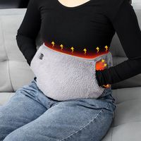 New Electric Heated Warming Belt Adjustable Relief Menstrual Pain Hand Warmer Lightweight Warm Palace Belt Waist Warmer