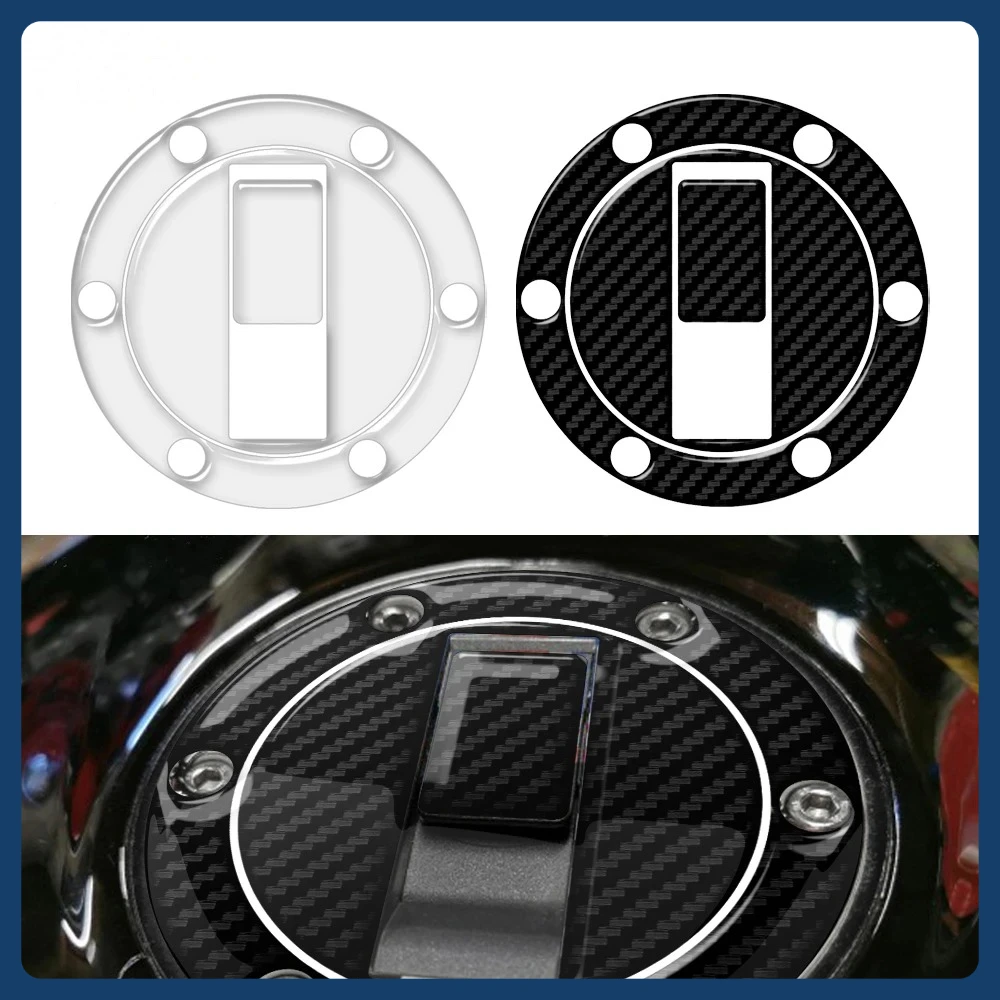 For Triumph and Cagiva Models Tiger 800 1050 Daytona 675 Street Triple Motorcycle Fuel Cap Protection Sticker