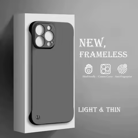 Frameless Clear Solid Color Anti-knock Fundas Case for XIAOMI Mi 14 13 13T 12 12T 11 10 9T 10T 11T Poco F3 F4 F5 Pro Cover