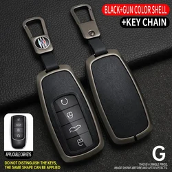 Alloy Car Key Case Cover for Chery Tiggo 8 Pro Tiggo 8plus New 5 Plus 7pro  Tiggo 7 Pro Max Omoda 5 C5 Modod Protector Fob