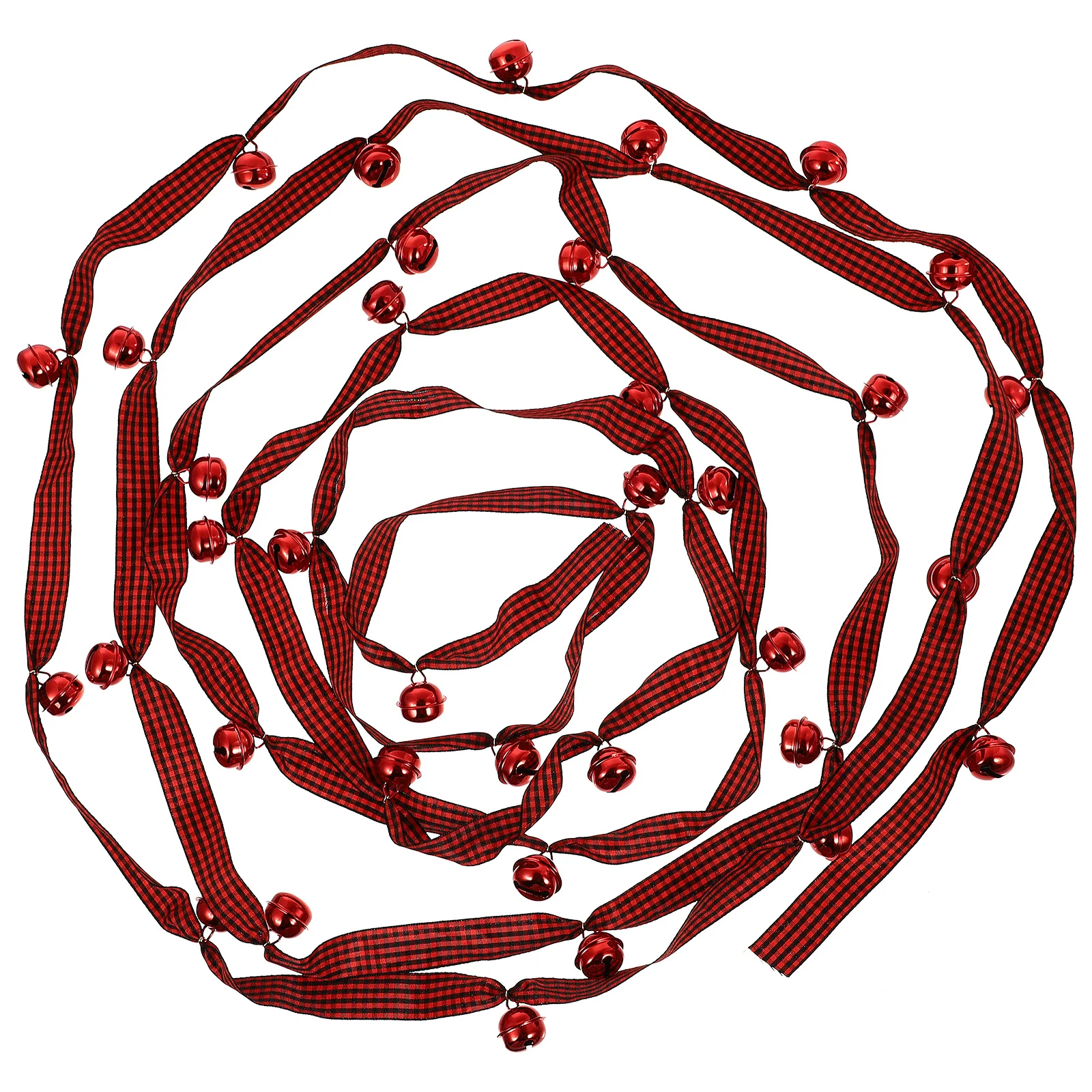 

1Pcs Christmas Tree Hanging Ribbon Bell Decorative Pendant Xmas Hanging Ornament Party Supplies Holiday Decor Ribbon Pendant