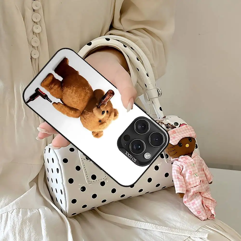 T-Teddy Bear Movie T-Ted Phone Case For IPhone 17 16 15 14 13 12 Mini 11 8 7 Pro Max Plus Colorful Phone Case view 3