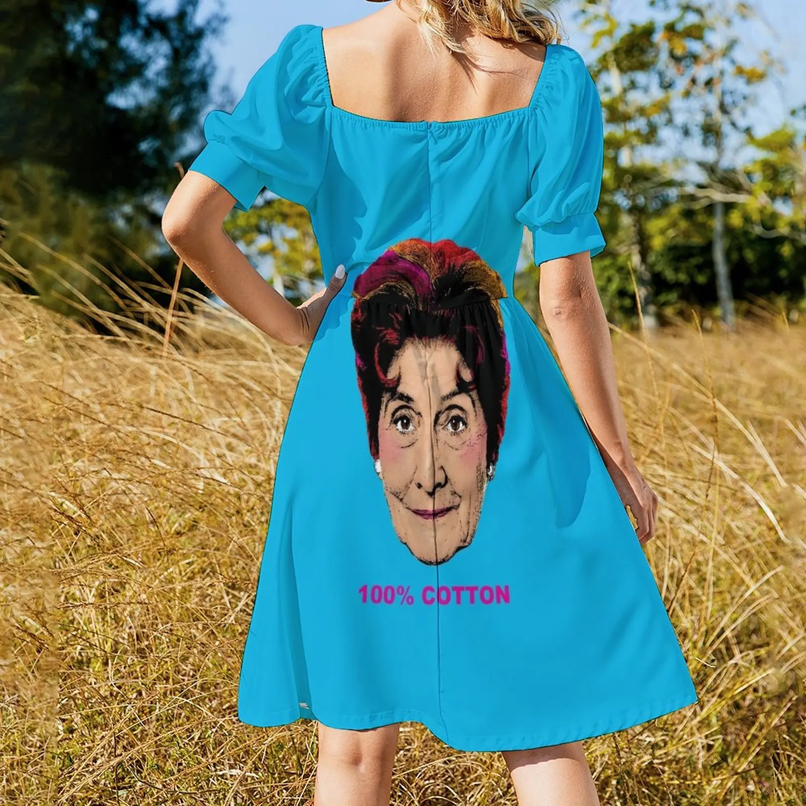 100 Baumwolle – Dot Cotton Essential T-Shirt, kurzärmeliges Kleid, Kleidung für Damen, Sommer 2025,